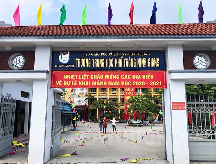 VIDEO: Ninh Giang sẵn sàng cho năm học đặc biệt
